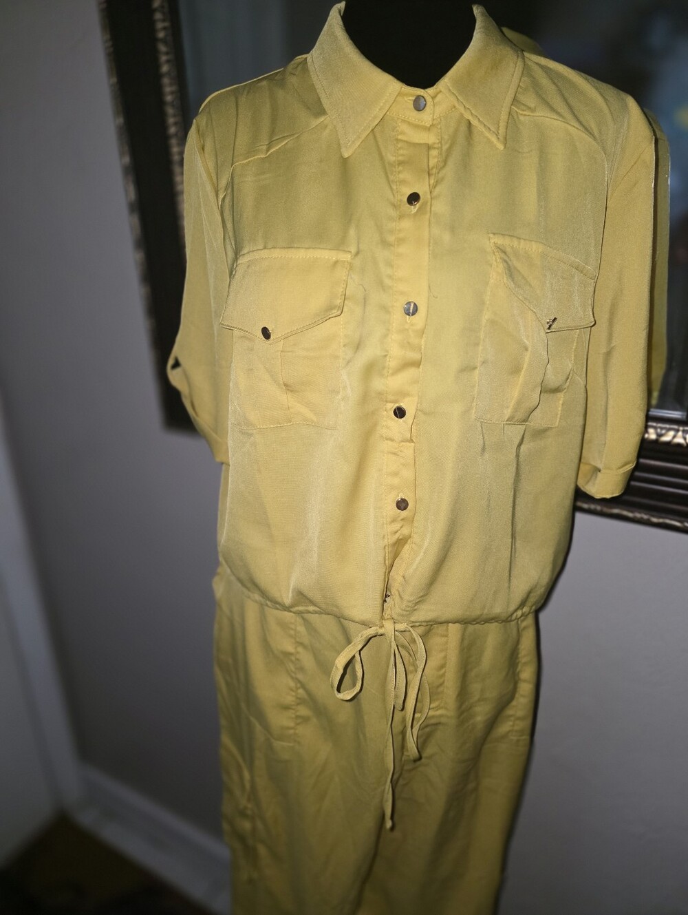 Yellow Women's Pant Set